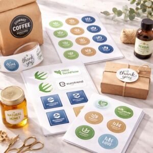 Stickers personalizados para productos y branding